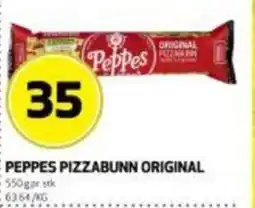 Bunnpris Peppes pizzabunn original tilbud