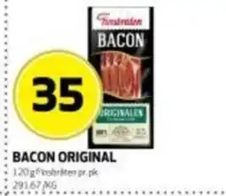 Bunnpris Bacon original tilbud