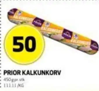 Bunnpris Prior kalkunkorv tilbud