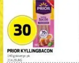 Bunnpris Prior kyllingbacon tilbud