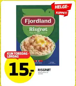 Bunnpris Risgrøt tilbud