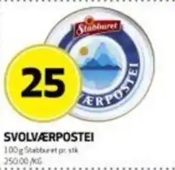 Bunnpris Svolværpostei tilbud