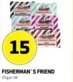 Bunnpris Fisherman's friend tilbud