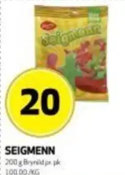 Bunnpris Seigmenn tilbud