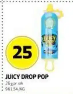 Bunnpris Juicy drop pop tilbud