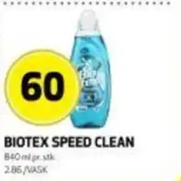 Bunnpris Biotex speed clean tilbud
