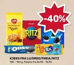 Matkroken KJEKS FRA LU/OREO/FREIA/RITZ tilbud