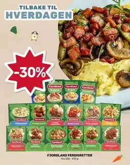 Matkroken FJORDLAND FERDIGRETTER tilbud