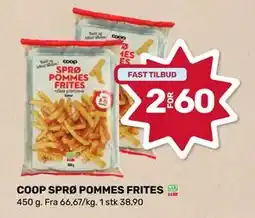 Matkroken COOP SPRØ POMMES FRITES tilbud