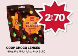 Matkroken COOP CHOCO LENSES tilbud