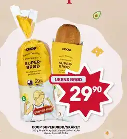 Matkroken COOP SUPERBRØD/SKÅRET tilbud