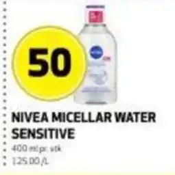 Bunnpris Nivea micellar water sensitive tilbud