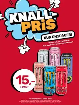 Matkroken ALL MONSTER 0,5 L SINGEL BOKS tilbud