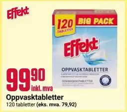 Europris Oppvasktabletter tilbud