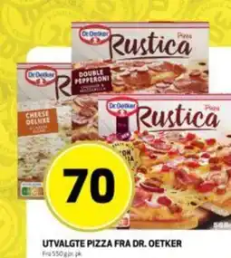 Bunnpris Utvalgte pizza fra dr. oetker tilbud