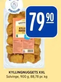 Bunnpris Kyllingnuggets xxl tilbud