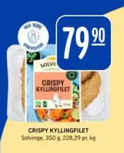 Bunnpris Crispy kyllingfilet tilbud