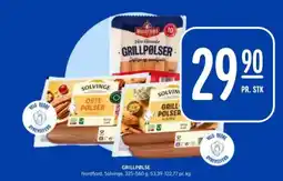 Bunnpris Grillpølse tilbud