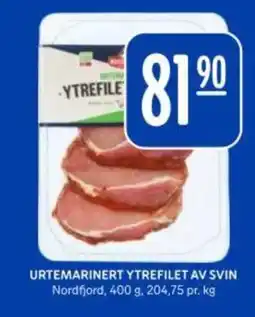 Bunnpris Urtemarinert ytrefilet av svin tilbud