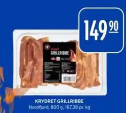 Bunnpris Krydret grillribbe tilbud