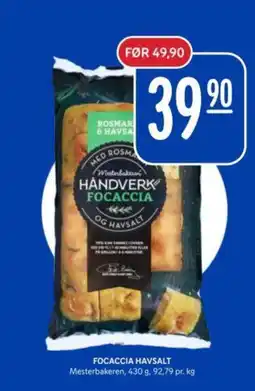 Bunnpris Focaccia havsalt tilbud