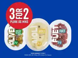 Bunnpris Tapas merket tilbud