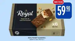 Bunnpris Royal peanøtt & karamell tilbud