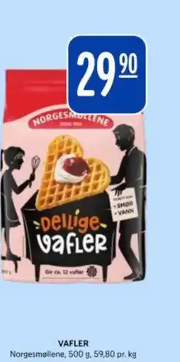 Bunnpris Vafler tilbud