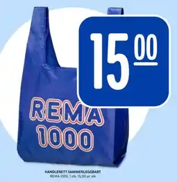 Bunnpris Handlenett sammenleggbart tilbud