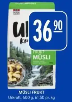 Bunnpris Müsli frukt tilbud
