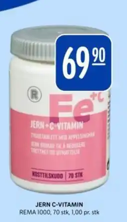 Bunnpris Jern c-vitamin tilbud