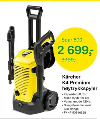 Kärcher K4 Premium høytrykkspyler