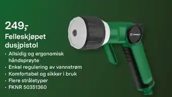 Felleskjøpet Felleskjøpet dusjpistol tilbud