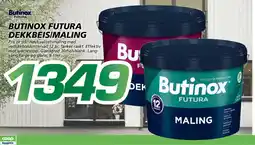 Coop Byggmix Butinox futura dekkbeisimaling tilbud