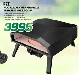 Coop Byggmix Fcc pizza chef grande turning pizzaovn tilbud