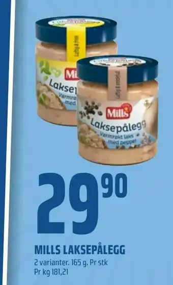 Coop Obs Mills laksepålegg tilbud