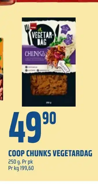 Coop Obs Coop chunks vegetardag tilbud