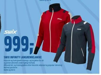 Coop Obs Swix infinity langrennsjakke tilbud