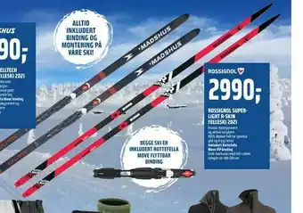 Coop Obs Rossignol super- light r-skin felleski 2021 tilbud