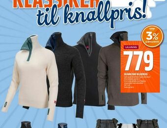 Coop Obs Ulvang rav ullgenser tilbud