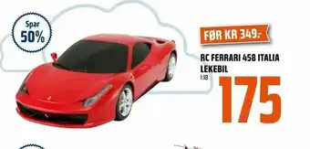 Coop Obs Rc ferrari 458 italia lekebil tilbud