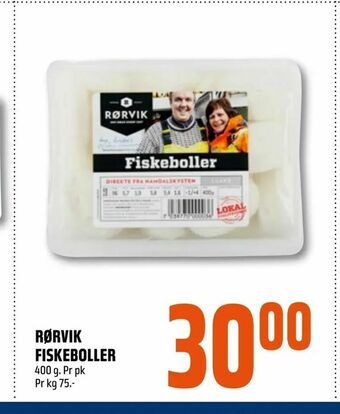 Coop Obs Rørvik fiskeboller tilbud