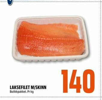 Coop Obs Laksefilet m/skinn tilbud