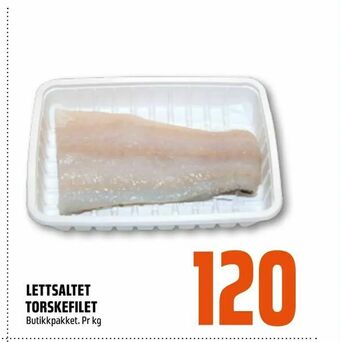 Coop Obs Lettsaltet torskefilet tilbud