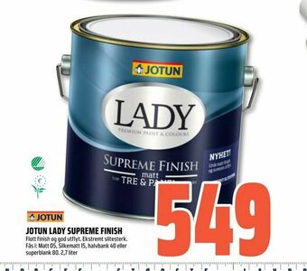 Coop Obs Jotun lady supreme finish tilbud