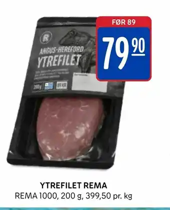 Rema 1000 Ytrefilet rema tilbud