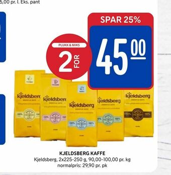 Rema 1000 Kjeldsberg kaffe tilbud