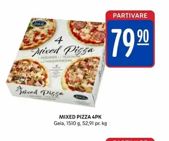 Rema 1000 Mixed pizza 4pk tilbud