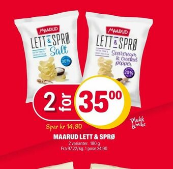 Coop Extra Maarud lett & sprø tilbud