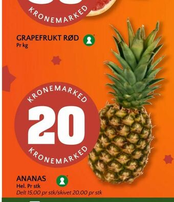 Coop Mega Ananas tilbud